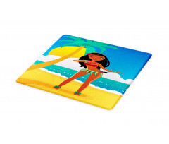 Hawaiian Woman Dancing Cutting Board