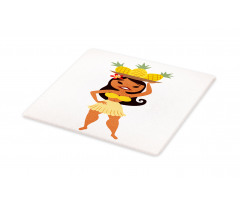 Tropical Girl Pineapples Cutting Board