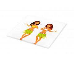 Exotic Floral Costumes Cutting Board