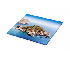 Taormina Beach Rocky Island Cutting Board