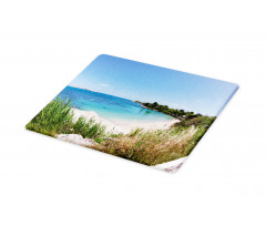 Panoramic Sandy Coastline Cutting Board