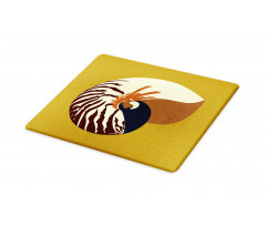 Nautilus Shell Underwater Cutting Board