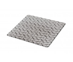 Greyscale Floral Graphic Cutting Board