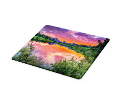 Sunset Reflection River Cutting Board