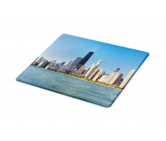 Panorama of Skyscrapers Cutting Board