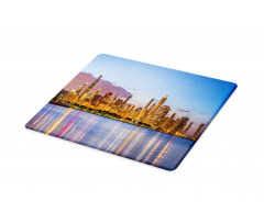 Night Panorama Skyline Cutting Board