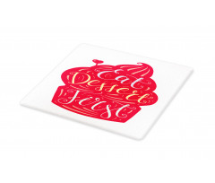 Eat Dessert First Cupcake Cutting Board