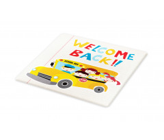 Welcome Back Typography Cutting Board