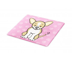 Cartoon of Dog Cutting Board