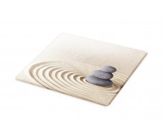 Swirls and Circles Stones Cutting Board