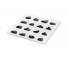 Disparate Sizes and Shapes Cutting Board