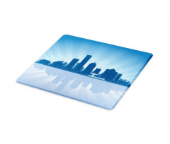 Retro Milwaukee Skyline Cutting Board