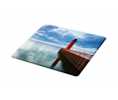 Dramatic Sky Lighthouse Cutting Board