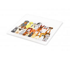 Animals Cartoon Cutting Board