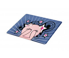 Piggie on Stars and Rays Cutting Board