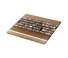 Interior Bookshelves Wall Cutting Board