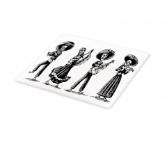 Skeletons Music Cutting Board