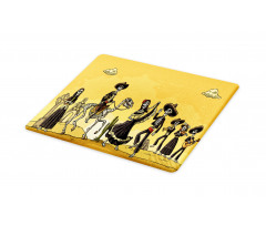 Skeletons Dance Cutting Board