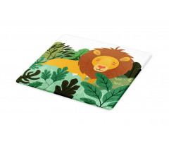 Jungle in Shades of Green King Cutting Board