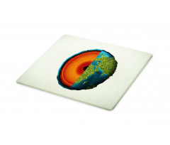 Composition of the Earth Cutting Board