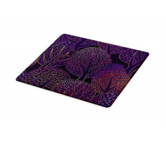 Forest Colorful Pattern Cutting Board