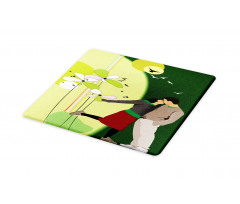 Abstract Love Composition Cutting Board