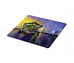 Kyiv City Night Art Cutting Board