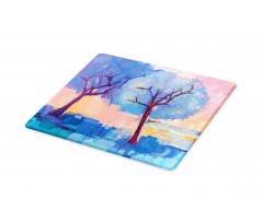 Abstract Nature Trees Cutting Board