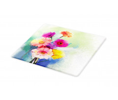 Gerbera Flowers Art Cutting Board