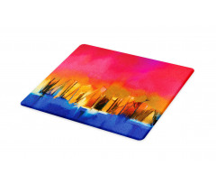 Vivid Abstract Scene Cutting Board