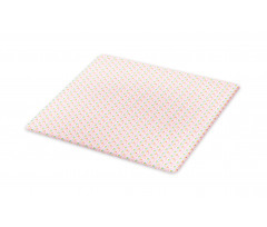 Pinkish Triangular Motifs Cutting Board