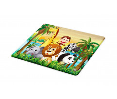 Funny Animals Forest Cutting Board