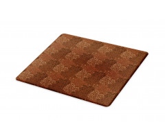 Autumn Dots Earth Tones Cutting Board