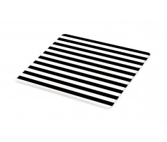 Monochrome Classic Striped Cutting Board