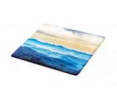 Blue Sea Cream Sky Cutting Board