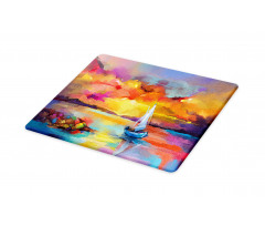 Impressionist Seascape Cutting Board