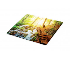 Deep Forest with Stream Cutting Board