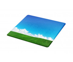 Puffy Clouds Nature Theme Cutting Board