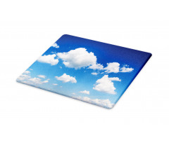 Fluffy Cloudscape Daylight Cutting Board