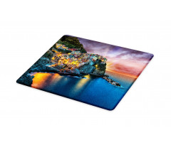 Night View Coast Village Cutting Board