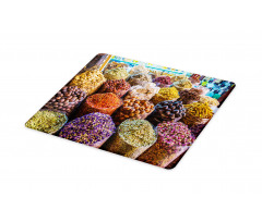 Colorful Dried Ingredients Cutting Board