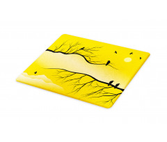 Birds on Bare Branches Cutting Board