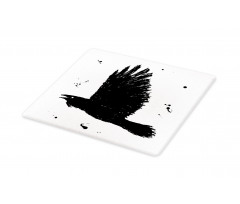 Gothic Ink Sketch Bird Cutting Board