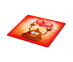 Whimsical Turd Love Cutting Board