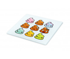 Kawaii Cartoon Cutting Board