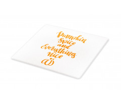 Delicious Fall Season Cutting Board