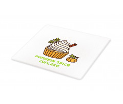 Autumn Cupcake Cutting Board