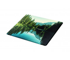 Tree Reflections on Calm Water Cutting Board