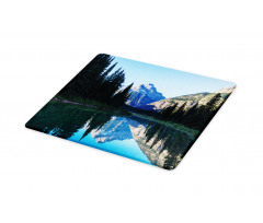 Mountain Reflection on Lake Cutting Board