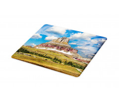 Rugged Peak and Cloudy Sky Cutting Board